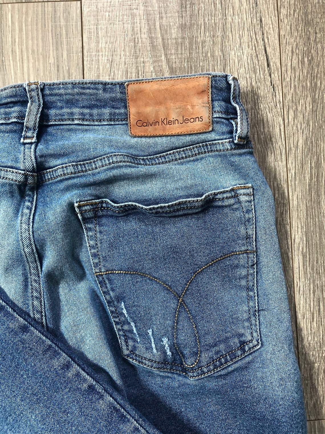 2000's Distressed Calvin Klein Jeans Vintage Calvin Klein | Etsy