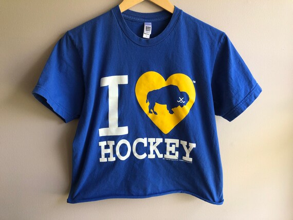 I Love Buffalo Hockey Buffalo Sabres Cropped Shirt