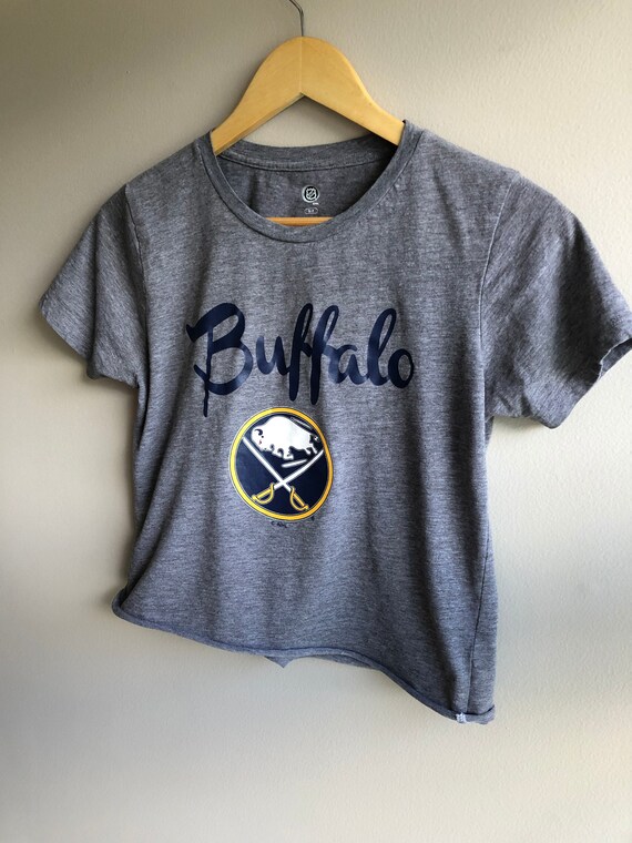 Buffalo Sabres Hockey NHL Women's Cropped Shirt, W