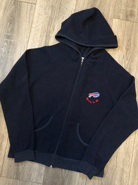 Buffalo Bills Football NFL Zip Up Sweatshirt, Buff