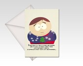 items similar to eric cartman tokens life matters christmas card south park christmas card