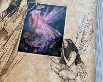 Good Faeries/Bad Faeries . Vintage Fairy Book by Brian Froud . 1998 . Mythology Book . Hardcover Book