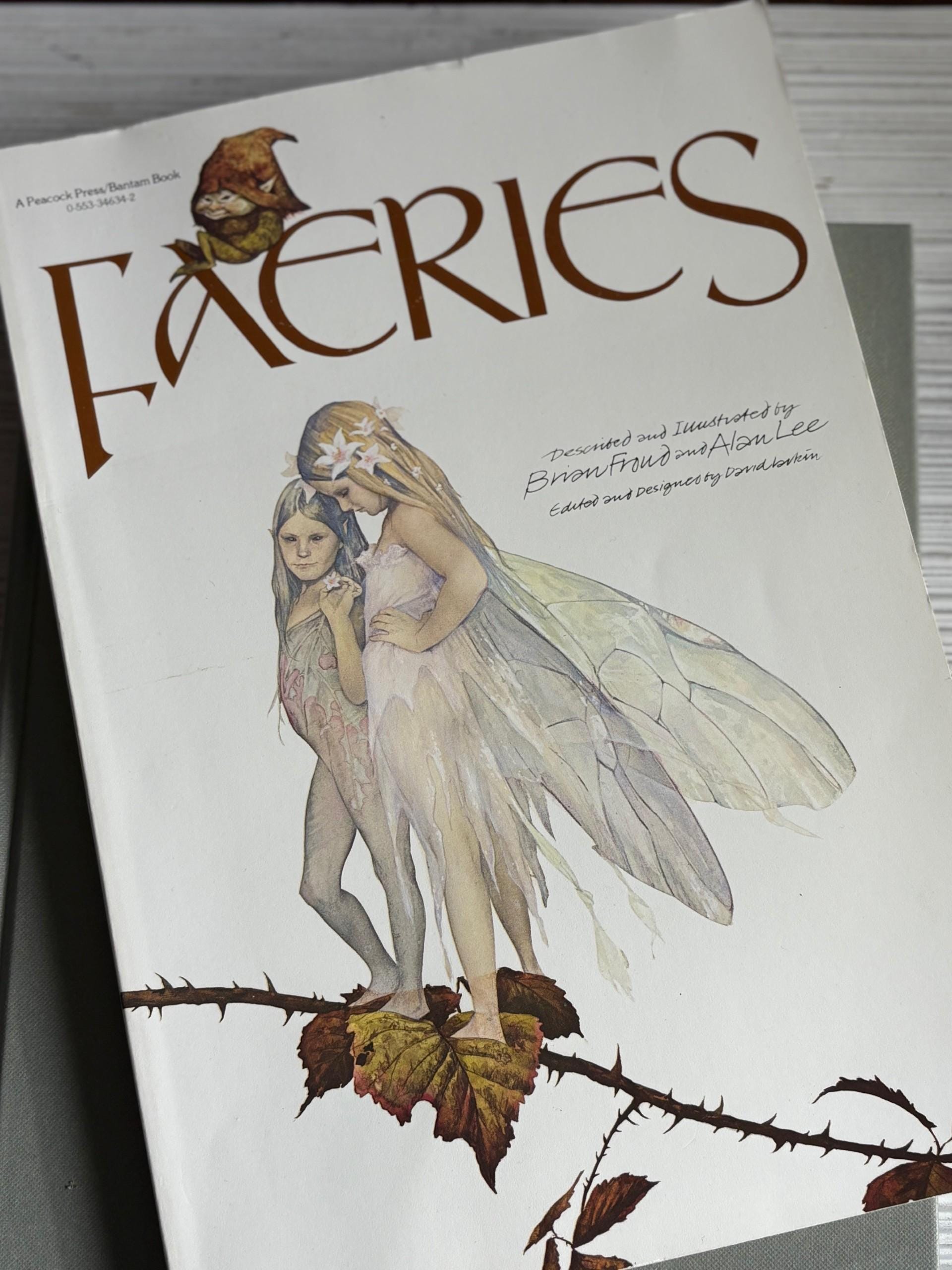 FAERIES . Abrams Artbook . Froud & Lee . Vintage Softcover Book/1978 . Myths/Legends of Faeries . Vintage Fairy Book . Fully Illustrated