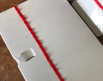 Vintage ROLODEX C24 Cards . Set of 100 . Unopened Pack/Unused .  Each Card Sized  2-1/2 by 4 Inches . Altered Art . Mixed Media