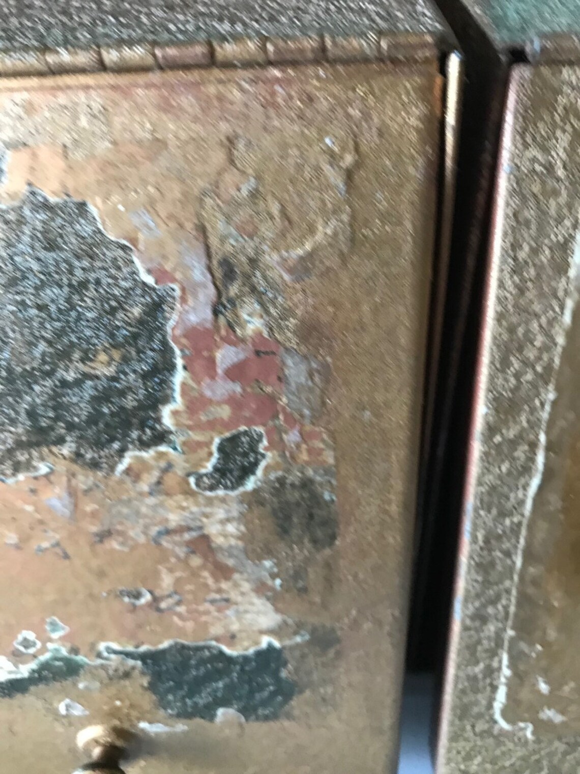 Set of Two Vintage Metal Files . Record File Boxes . Metal Etsy