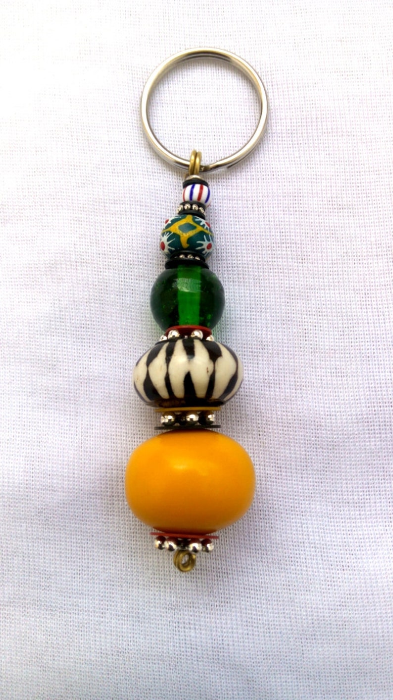 Keyrings, Keychain, Bag Tag,handbag Keychain, Kenya Key Rings, Beaded