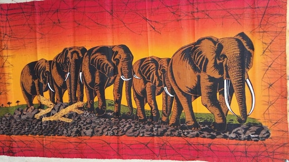 Batik wall sale