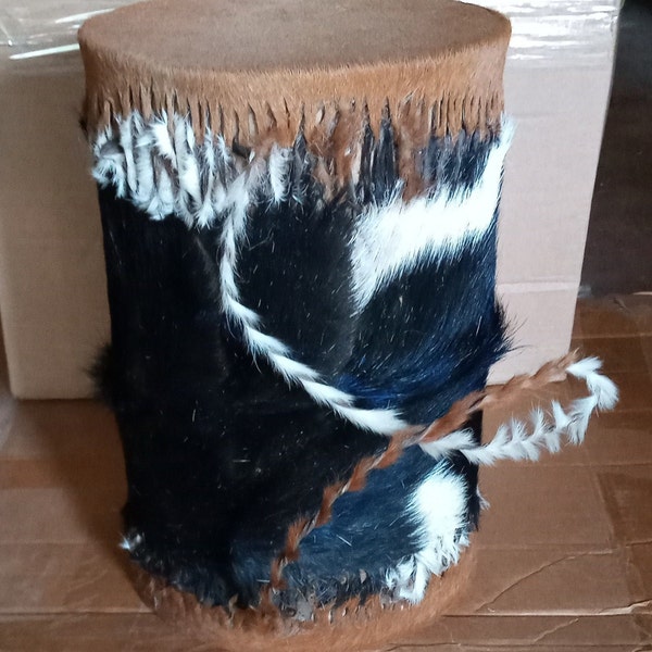 Leather drum, Africa leather Drum, music instrument, Kenya drum, handmade drum,