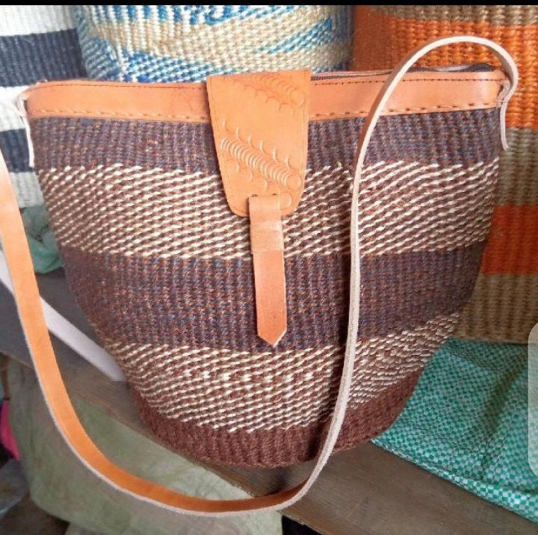 Kiondo Bag Kenya Handwoven Bag Handwoven Bags Tote Bag Etsy
