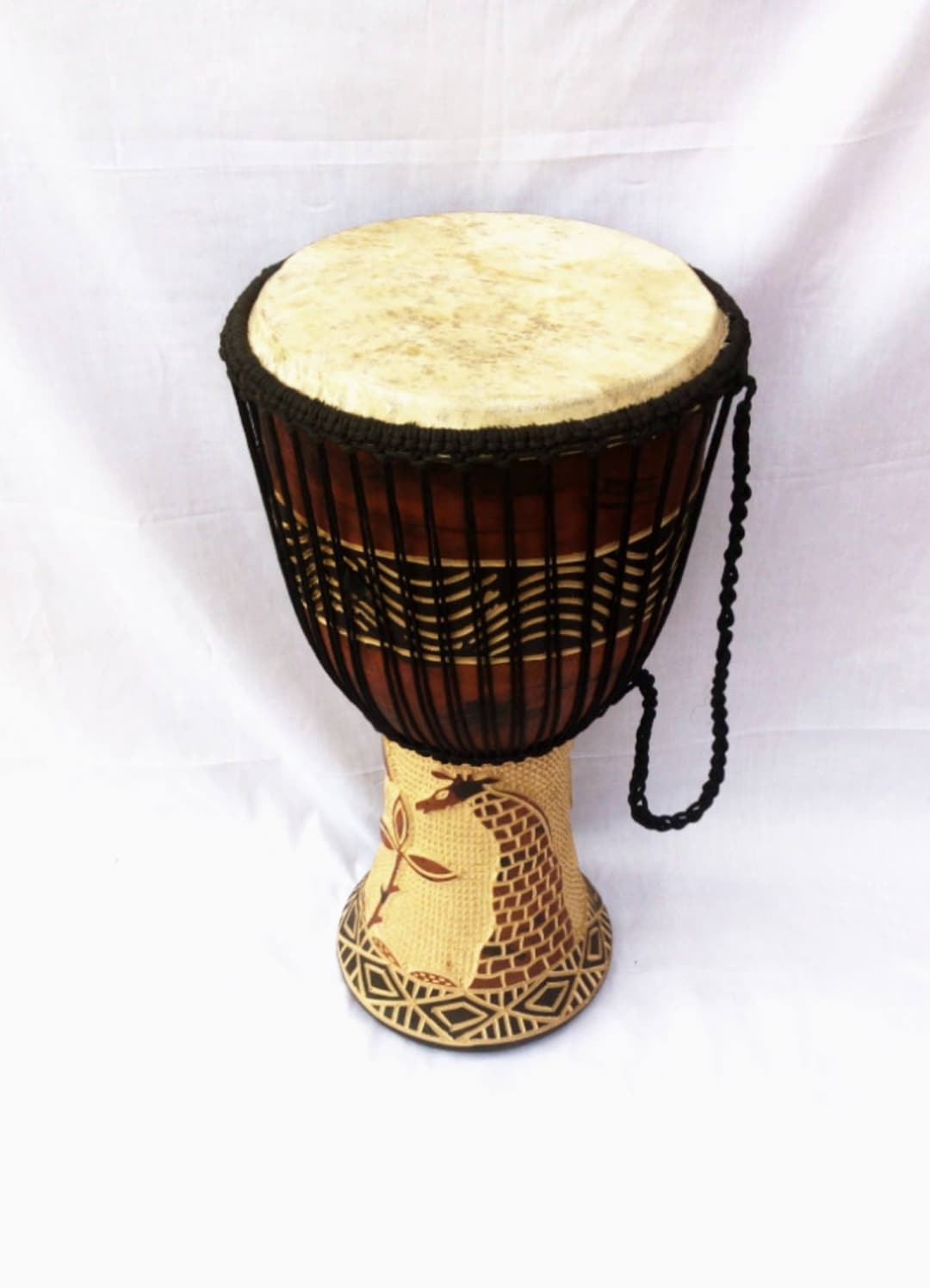 Djembe Drum Music Instrument Africa Djembe Drum Kenya Etsy