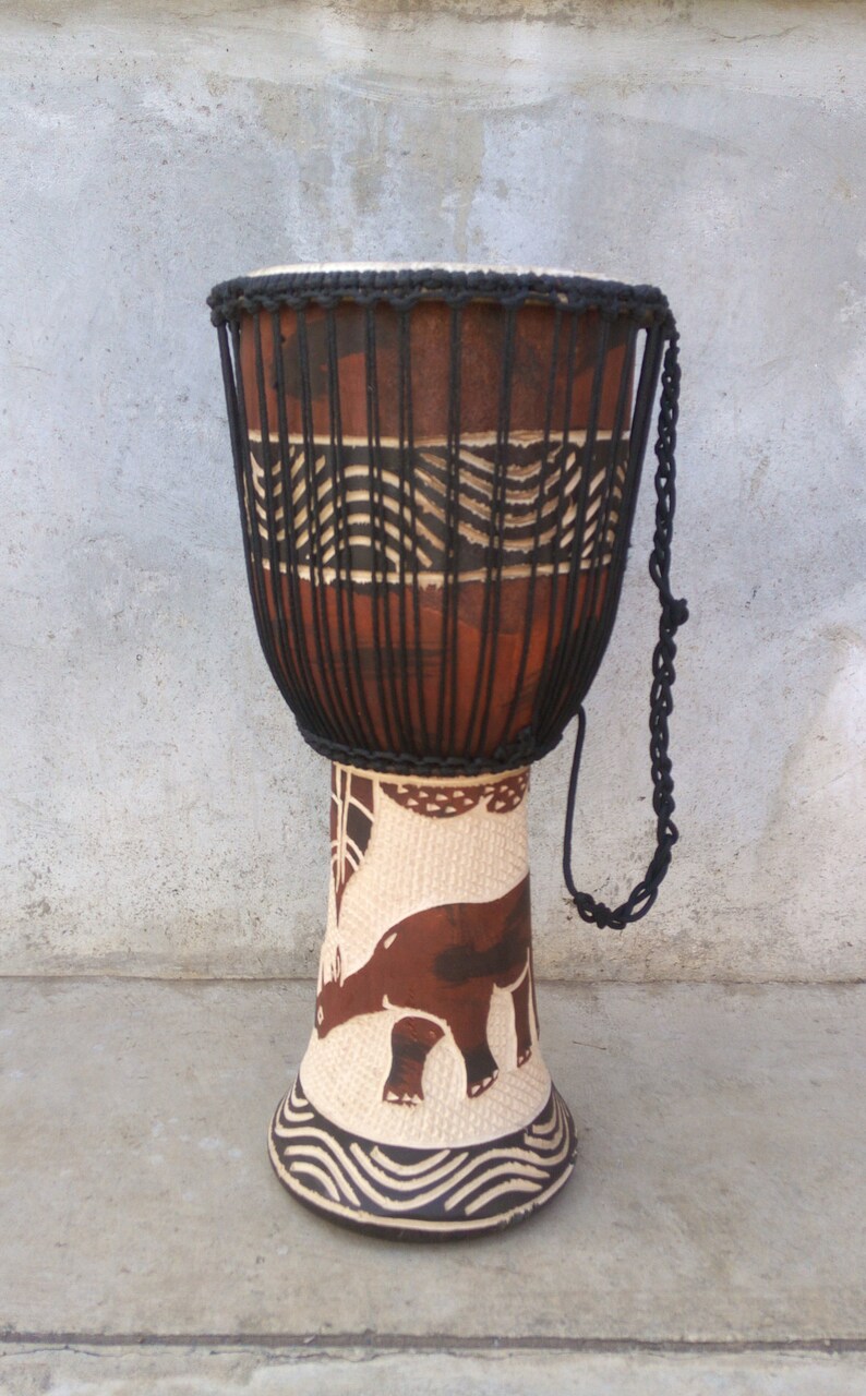 Djembe Drum Djembe Drummusic Instrument Africa Djembe Drum Etsy