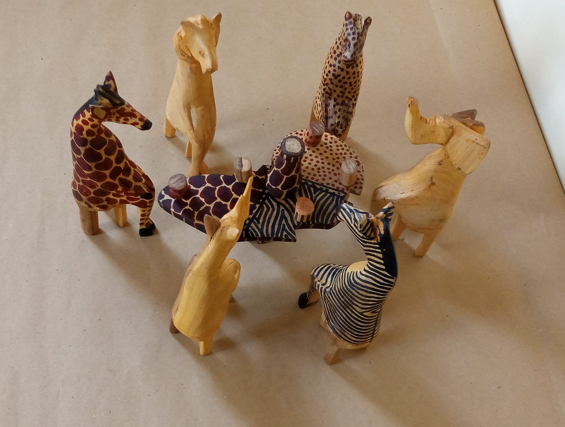 Animals Conference Animals Meeting Wooden Africa Animals - Etsy Animals Conference Animals Meeting Wooden Africa Animals - Etsy