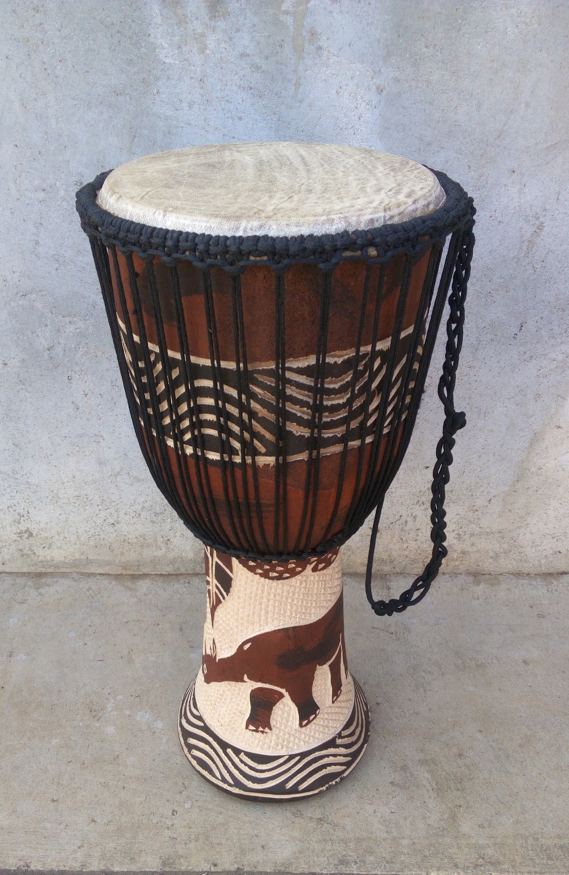 Djembe Drum Djembe Drummusic Instrument Africa Djembe Drum Etsy