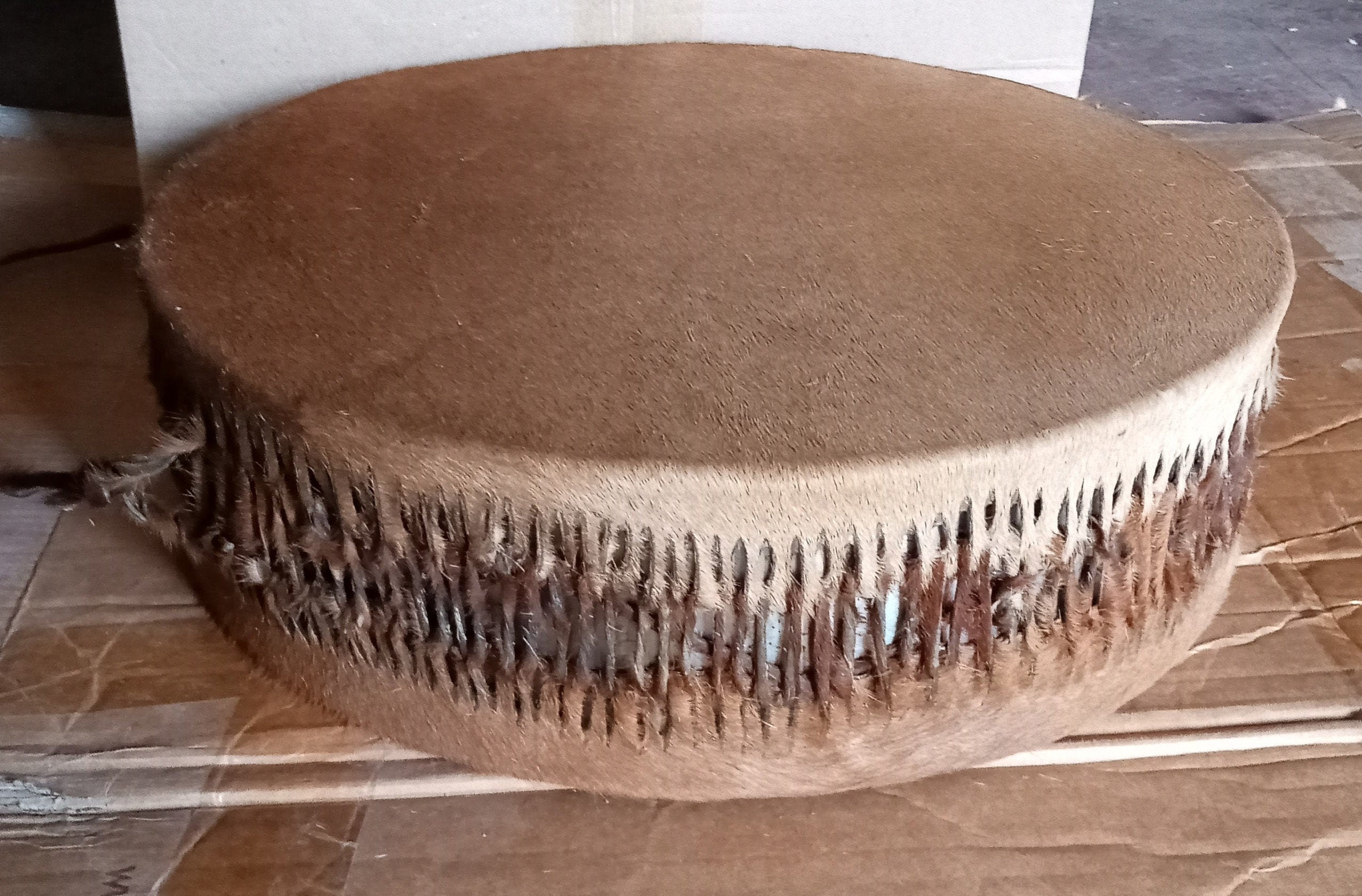 Leather drum Africa leather Drum music instrument Kenya Etsy