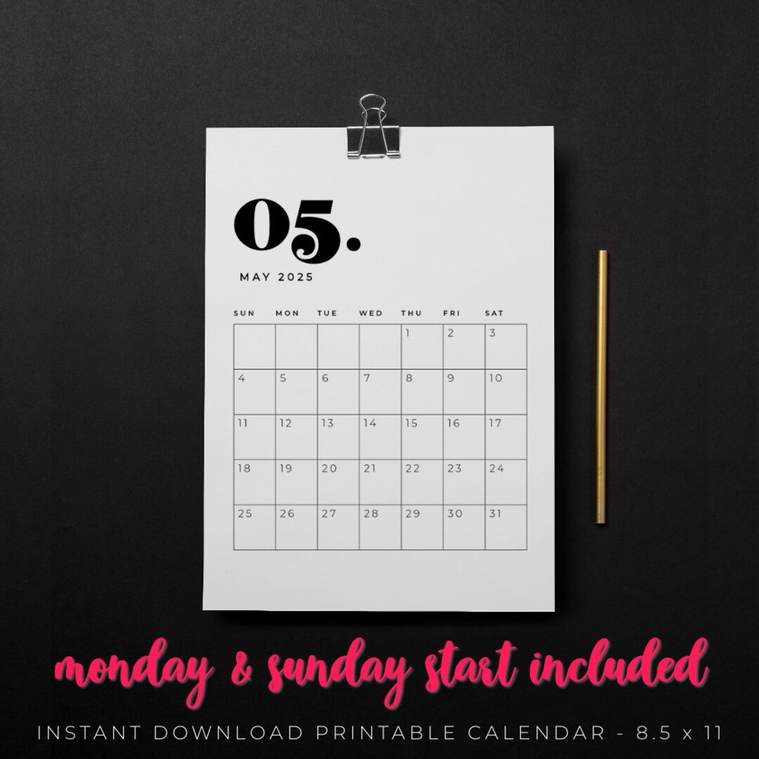 may-2025-calendar-printable-may-calendar-monthly-calendar-may-2025-baby-announcement-etsy