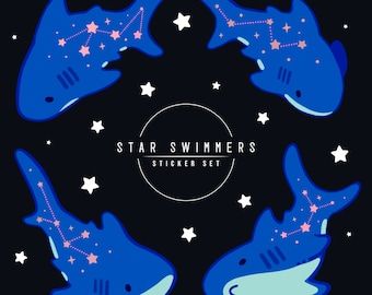 スタースイマーズ ステッカーセット