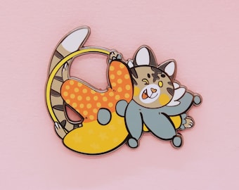 Moby Enamel Pin