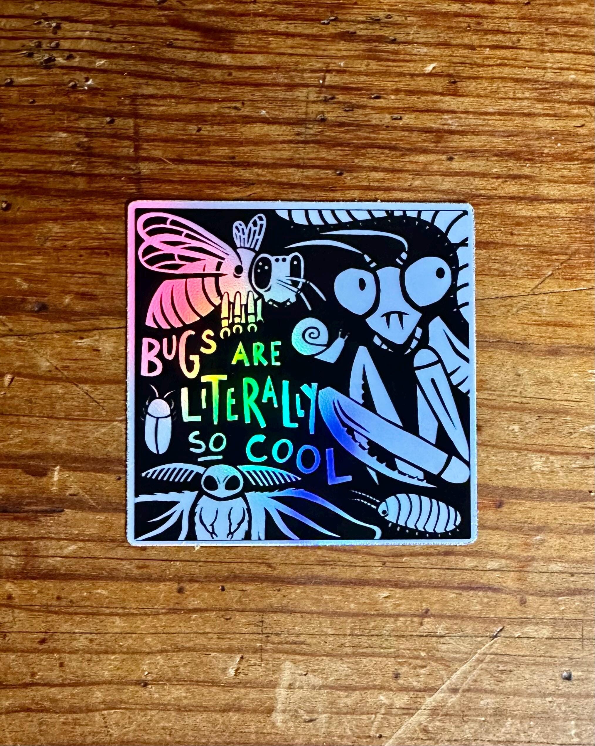 Holographic Bugs Sticker - 2