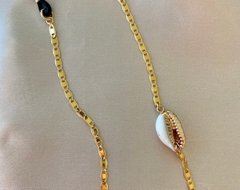 Eyeglasses Chain - Glasses Chain - Eyeglass Chain Gold - Eyeglass Holder - Eyeglass Necklace - Gold Chain - Handmade Jewelry - Pearl Chain P