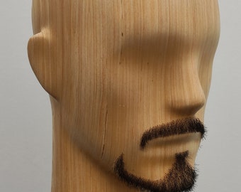 Full Hand Made Human Hair Realistic Fake Moustache Accessories Costume Accessories Valresa Com