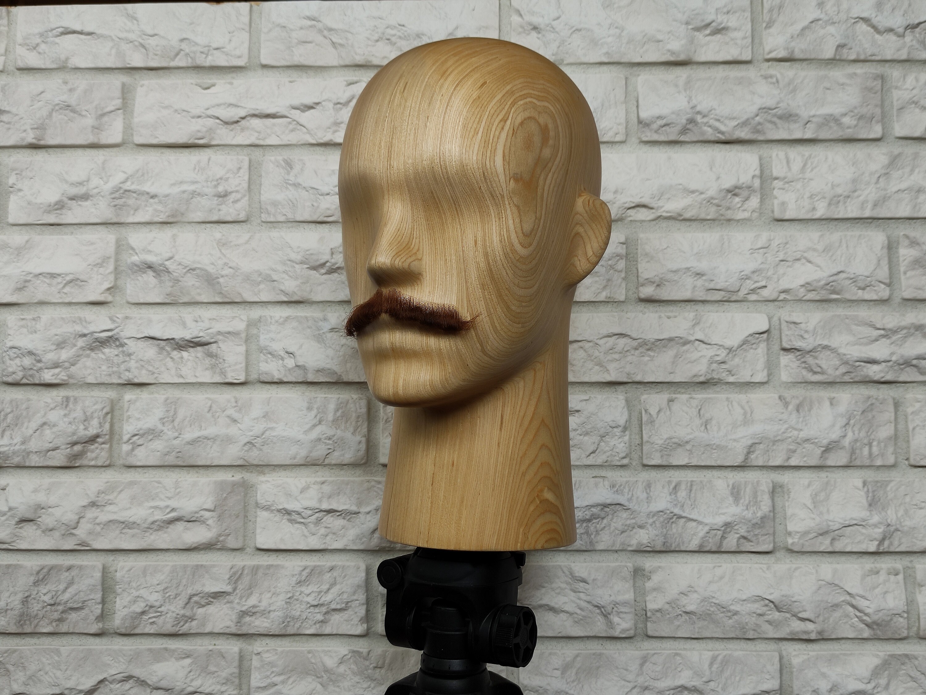 Realistic Fake Moustache full hand made Etsy