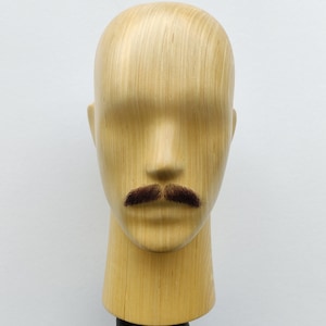 Realistic Fake Moustache, Human Hair, full hand made