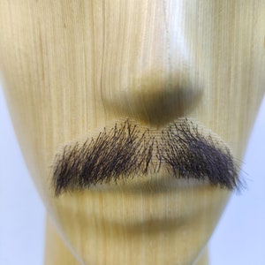 Realistic Fake Moustache , full hand made