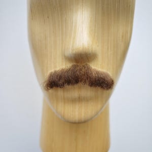 Realistic Fake Moustache, full hand made.