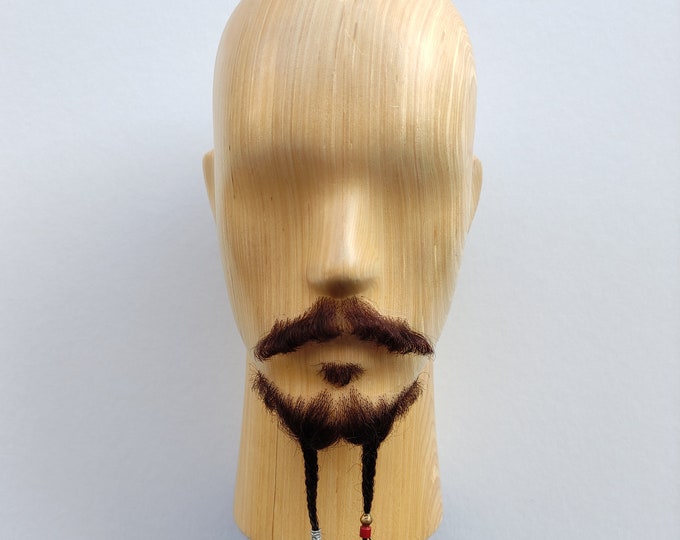 Natural Fake Jack Sparrow s Beard Kit Full Handmade Etsy natural-fake-jack-sparrow-s-beard-kit-full-handmade-etsy