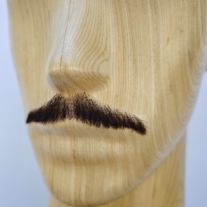Realistic Fake Moustache, full hand made