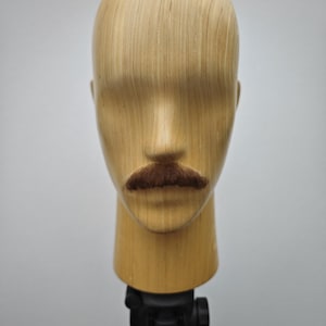 Realistic Fake Moustache, full hand made.