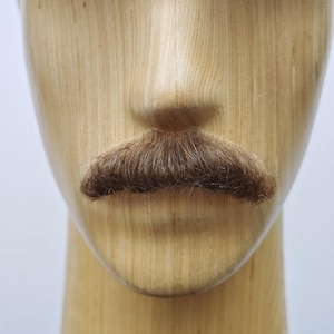 Realistic Fake Moustache, full hand made.