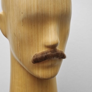 Realistic Fake Moustache, full hand made.