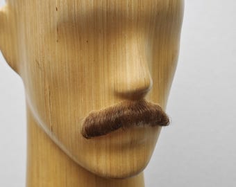 Realistic Fake Moustache, full hand made.