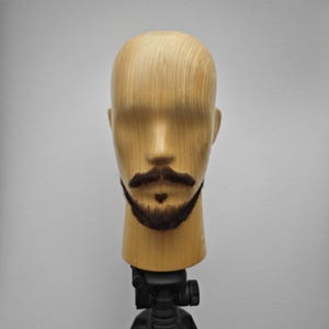 Natural Fake Beard Kit Full Handmade. Made to order!!!