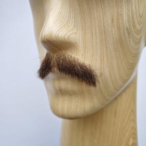 Realistic Fake Moustache , full hand made