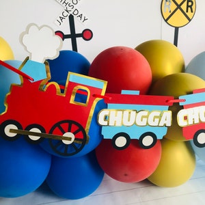 Train banner/Chugga Chugga Choo Choo banner/Chugga Chugga Two Two/Train birthday decor/Train party/Train decorations/Two fast/Train birthday