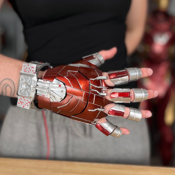 Tony Stark’s Civil War Watch Glove - Cosplay Prop
