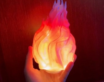 Animated Fireball Cosplay Prop - Flame Power Effect