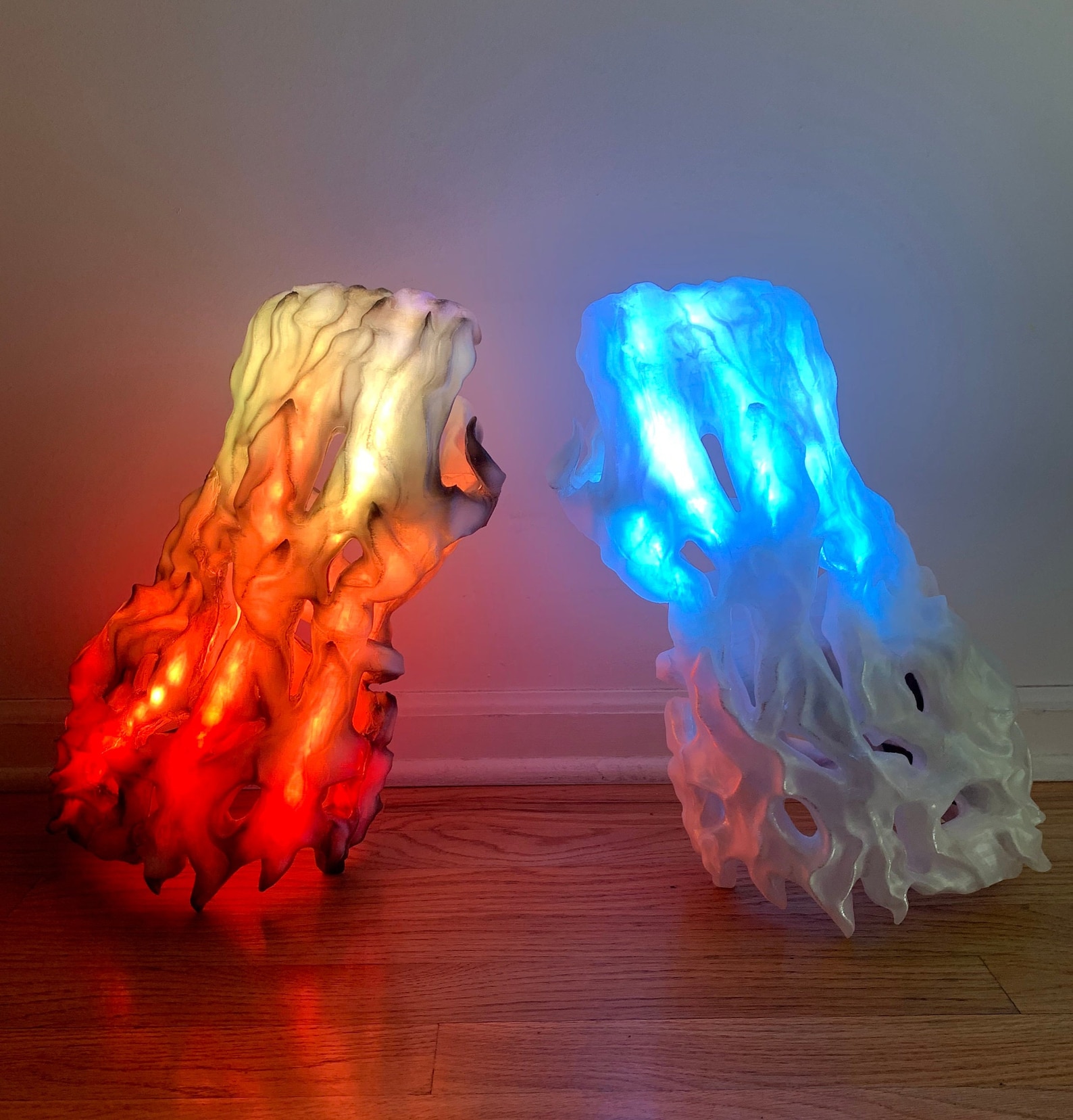 Fire Gauntlet Relic Pattern DUAL Fire Gauntlet Cosplay Props - Flaming Fist Effect - Etsy