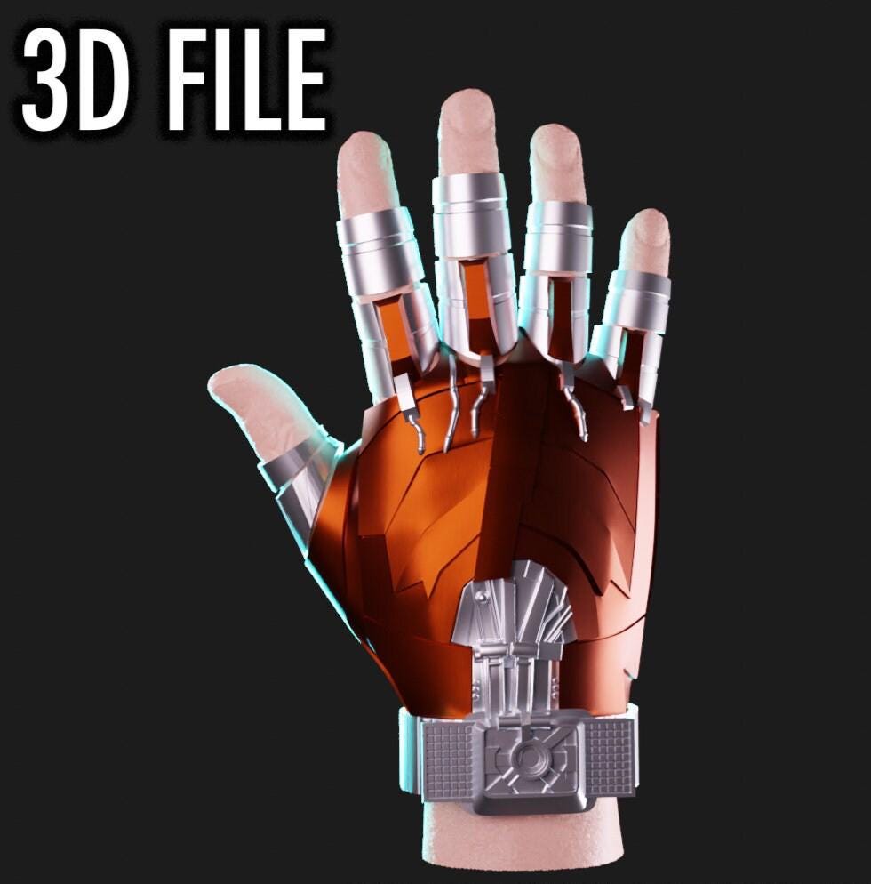 Iron Man Gauntlet Gloves - Etsy