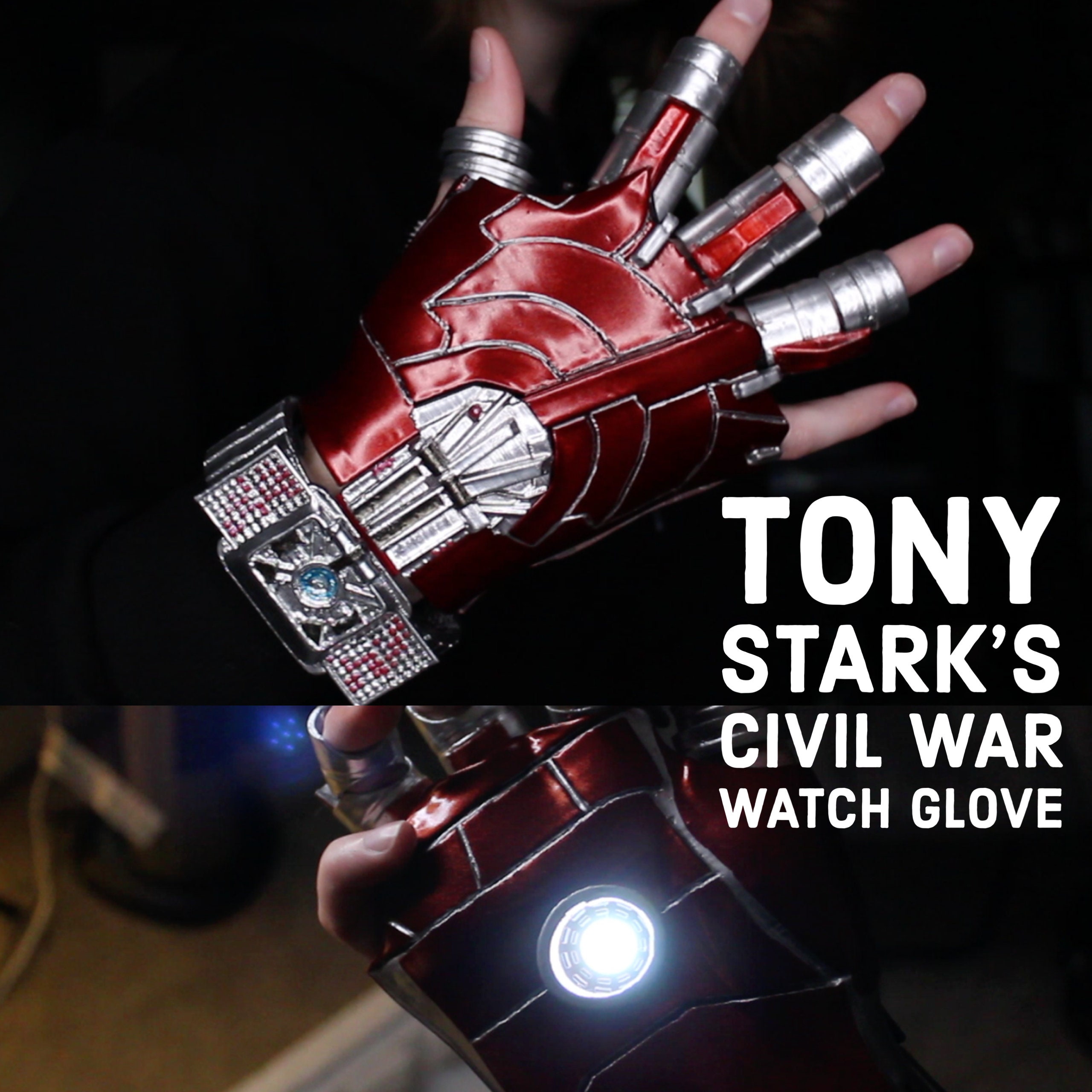 iron man repulsor glove