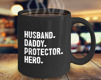 Husband Daddy Hero Mug, Father's Day Gift