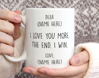 Funny wife mug, funny husband mug, mug for boyfriend, gift for boyfriend, girlfriend gift, girlfriend mug, financee gift, valentine gift