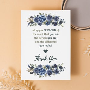 Cadeau pour collègue, carte de retraite, carte bestie de travail, cadeau de Noël pour collègue, carte de remerciement collègue, carte pliée 5x7