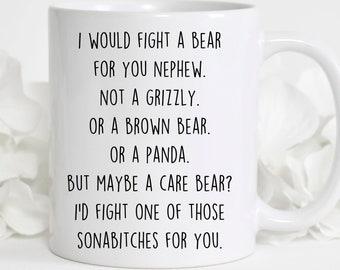 Nephew Gifts, Funny Nephew Mug, Best gifts for Nephew , birthday gift for Nephew, Christmas gift to Nephew