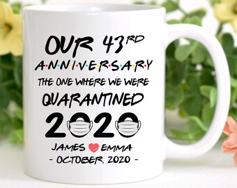 43rd anniversary gifts for parents