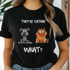 They’re Eating The Dogs Shirt, They’re Eating The Cats T Shirt, They&#39;re Eating The Pets T-shirt, Trump Funny Harris Debate 2024 Shirt