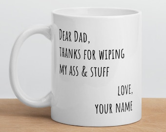 Funny Personalized Dad Mug, Father's Day Gift
