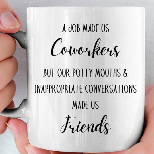 Coworker Gifts Coworker Mug Funny Coworker Gift Work Best Etsy
